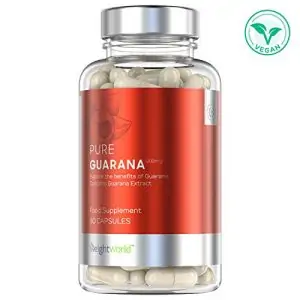 GUARANA GÉLULES - 100% Guarana Naturel Pure, Puissant Énergisant,